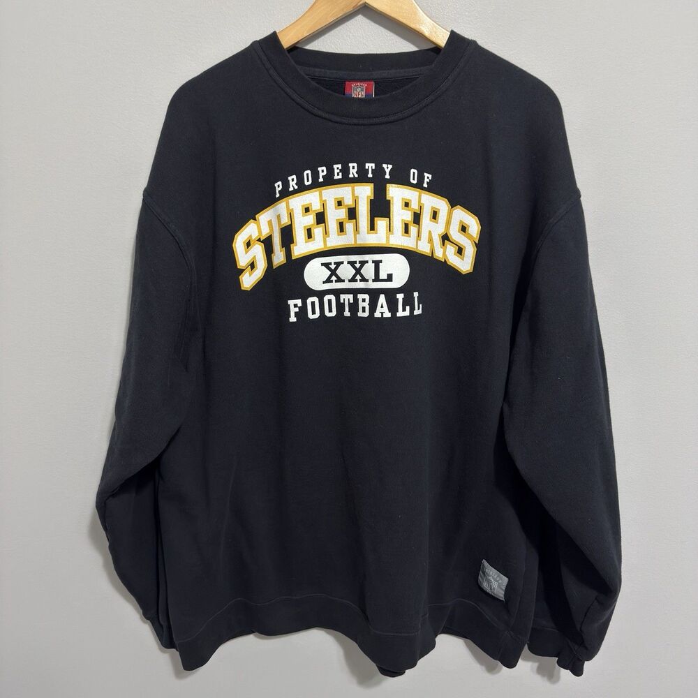 Vintage Pittsburgh Steelers Crewneck Sweatshirt Reebok Gridiron Classics XL